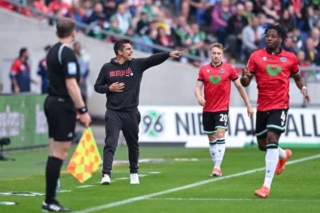 19 05 2024, Football, 2 Bundesliga, 34 Matchday Season 2023 2024, Hannover 96 Holstein Kiel, Coach Marcel Rapp Holstein Kiel xRHR PHOTO TKx Copyright: RHR-FOTOx RHR-FOTO TK