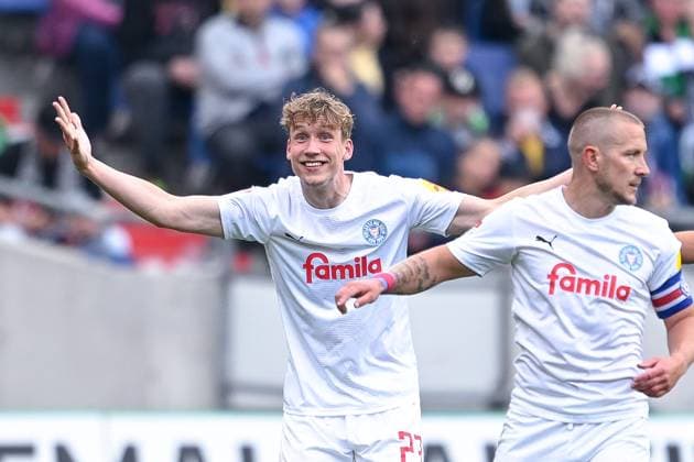 19 05 2024, Soccer, 2 Bundesliga, 34 Matchday Season 2023 2024, Hannover 96 Holstein Kiel, Lasse Rosenboom Holstein Kiel xRHR PHOTO TKx Copyright: RHR-FOTOx RHR-FOTO TK