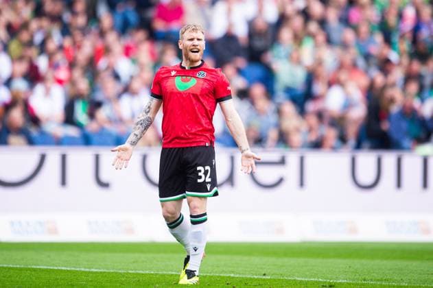19 05 2024 Soccer, 2023 2024, 2 Bundesliga, Matchday 34, Hannover 96 Holstein Kiel Andreas Voglsammer Hannover DFL REGULATIONS PROHIBIT ANY USE OF PHOTOGRAPHS AS IMAGE SEQUENCES AND OR QUASI VIDEO