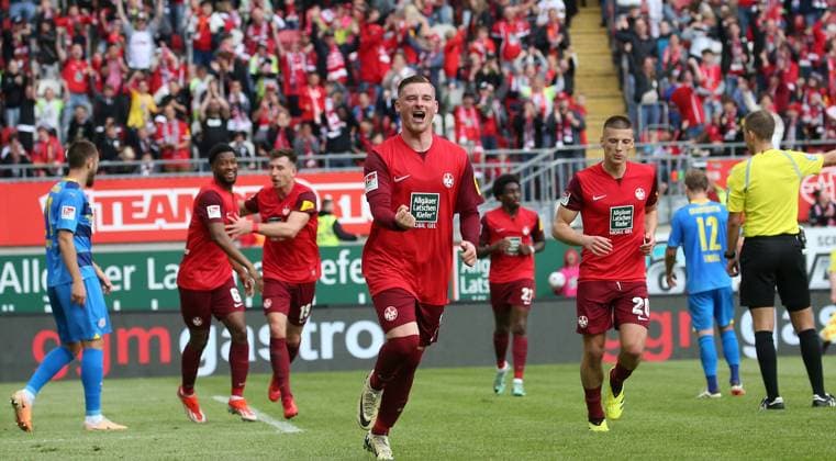 19 05 2024, Football, 2 Bundesliga, FC Kaiserslautern Eintracht Braunschweig, Matchday 34, Season 2023 24, Fritz Walter Stadion, Kaiserslautern, Germany, zmdz, DFB DFL regulations prohibit any use of photographs as image sequences and or quasi video FC Kaiserslautern Eintracht Braunschweig