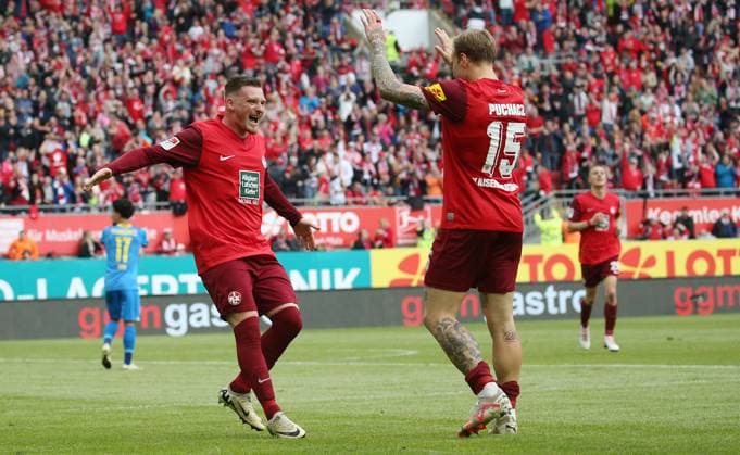 19 05 2024, Football, 2 Bundesliga, FC Kaiserslautern Eintracht Braunschweig, Matchday 34, Season 2023 24, Fritz Walter Stadion, Kaiserslautern, Germany, zmdz, DFB DFL regulations prohibit any use of photographs as image sequences and or quasi video FC Kaiserslautern Eintracht Braunschweig