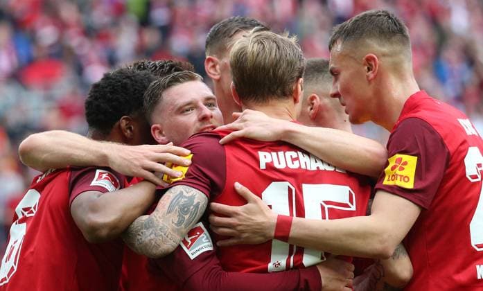19 05 2024, Football, 2 Bundesliga, FC Kaiserslautern Eintracht Braunschweig, Matchday 34, Season 2023 24, Fritz Walter Stadion, Kaiserslautern, Germany, zmdz, DFB DFL regulations prohibit any use of photographs as image sequences and or quasi video FC Kaiserslautern Eintracht Braunschweig