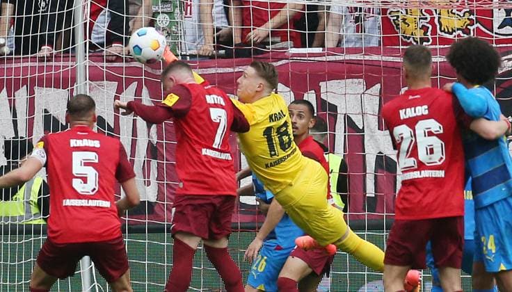 19 05 2024, Football, 2 Bundesliga, FC Kaiserslautern Eintracht Braunschweig, Matchday 34, Season 2023 24, Fritz Walter Stadion, Kaiserslautern, Germany, zmdz, DFB DFL regulations prohibit any use of photographs as image sequences and or quasi video FC Kaiserslautern Eintracht Braunschweig