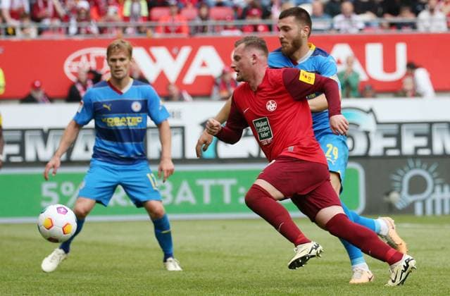 19 05 2024, Football, 2 Bundesliga, FC Kaiserslautern Eintracht Braunschweig, Matchday 34, Season 2023 24, Fritz Walter Stadion, Kaiserslautern, Germany, zmdz, DFB DFL regulations prohibit any use of photographs as image sequences and or quasi video FC Kaiserslautern Eintracht Braunschweig