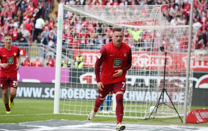 19 05 2024, Football, 2 Bundesliga, FC Kaiserslautern Eintracht Braunschweig, Matchday 34, Season 2023 24, Fritz Walter Stadion, Kaiserslautern, Germany, zmdz, DFB DFL regulations prohibit any use of photographs as image sequences and or quasi video FC Kaiserslautern Eintracht Braunschweig