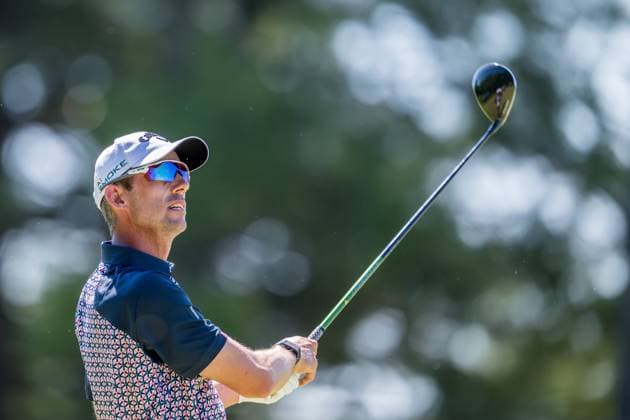 240519 Alexander Björk of Sweden during the final round of the 2024 PGA Championship Golf Tournament on May 19, 2024 in Louisville Photo Petter Arvidson BILDBYRAN kod PA PA0811 golf pga championship bbeng  Copyright: PETTERxARVIDSON BB240519PA049