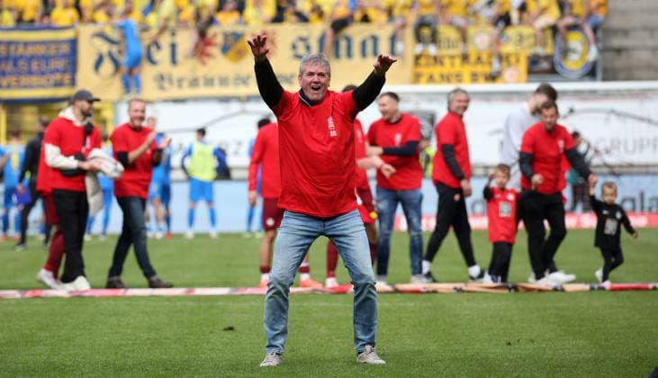 19 05 2024, Football, 2 Bundesliga, FC Kaiserslautern Eintracht Braunschweig, Matchday 34, Season 2023 24, Fritz Walter Stadion, Kaiserslautern, Germany, zmdz, DFB DFL regulations prohibit any use of photographs as image sequences and or quasi video FC Kaiserslautern Eintracht Braunschweig