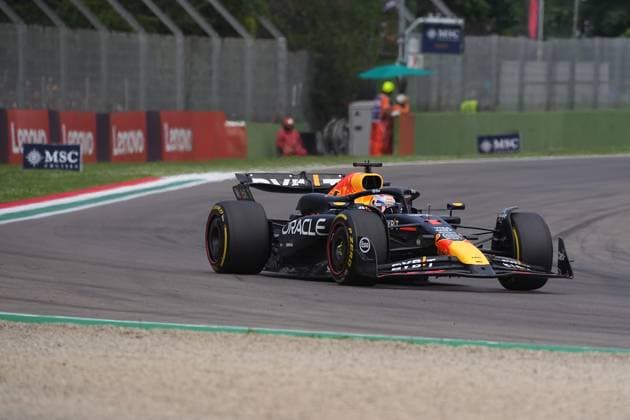 Formula 1 Grand Prix Emilia Romagna 2024 19 05 2024, Autodromo Enzo e Dino Ferrari, Imola, Formula 1 Grand Prix Emilia Romagna 2024 ,in the picture Max Verstappen NLD , Oracle Red Bull Racing nordphotoxGmbHx xBratic nph00250