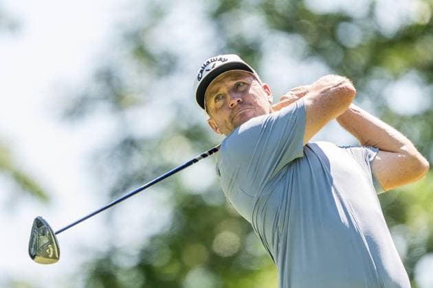 240519 Alex Norén of Sweden during the final round of the 2024 PGA Championship Golf Tournament on May 19, 2024 in Louisville Photo Petter Arvidson BILDBYRAN kod PA PA0811 golf pga championship bbeng  Copyright: PETTERxARVIDSON BB240519PA056