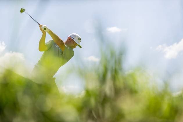 240519 Alex Norén of Sweden during the final round of the 2024 PGA Championship Golf Tournament on May 19, 2024 in Louisville Photo Petter Arvidson BILDBYRAN kod PA PA0811 golf pga championship bbeng  Copyright: PETTERxARVIDSON BB240519PA068