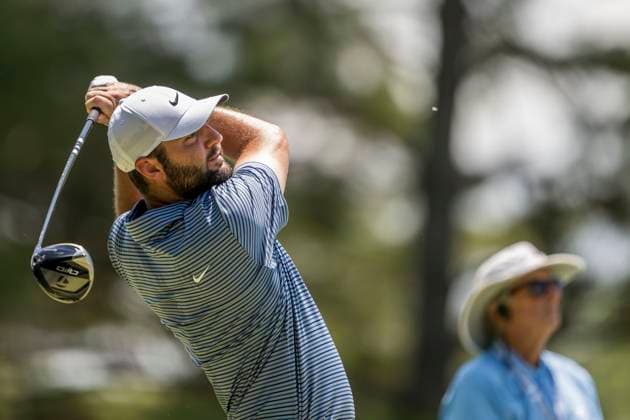240519 Scottie Scheffler of USA during the final round of the 2024 PGA Championship Golf Tournament on May 19, 2024 in Louisville Photo Petter Arvidson BILDBYRAN kod PA PA0811 golf pga championship bbeng  Copyright: PETTERxARVIDSON BB240519PA077