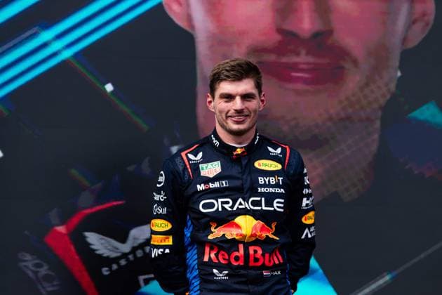 podium VERSTAPPEN Max (ned), Red Bull Racing RB20, portrait during the Formula 1 MSC Cruises Gran Premio del Made in Italy e Dell™Emilia-Romagne 2024, 7th round of the 2024 Formula One World Championship, WM, Weltmeisterschaft from May 17 to 19, 2024 on the Autodromo Enzo e Dino Ferrari, in Imola, Italy - F1 - EMILIA-ROMAGNA GRAND PRIX 2024 DPPI Panoramic  240519_R07_EMR_DP__F_16361
