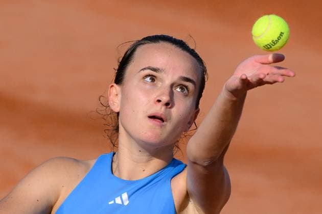 Tennis - Rome - WTA, Tennis Damen - Internationaux de Strasbourg 2024 - Clara Burel - France TENNIS - Internationaux de Strasbourg 2024 - 19 05 2024 ChrysleneCaillaud Panoramic 