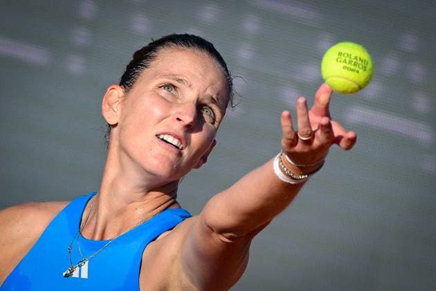 Tennis - Rome - WTA, Tennis Damen - Internationaux de Strasbourg 2024 - Karolina Pliskova - Republique Tcheque TENNIS - Internationaux de Strasbourg 2024 - 19 05 2024 ChrysleneCaillaud Panoramic 