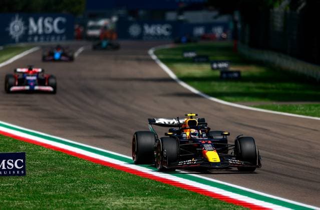 11 Sergio Perez MEX, Oracle Red Bull Racing , F1 Grand Prix of Emilia Romagna at Autodromo Internazionale Enzo e Dino Ferrari on May 19, 2024 in Imola, Italy Photo by HOCH ZWEI Imola Italy