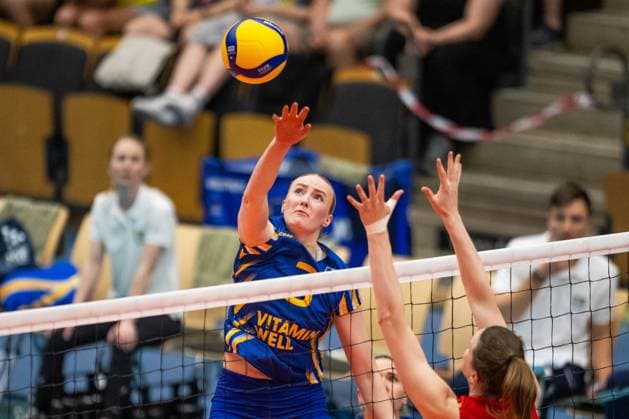 240519 Linda Andersson of Sweden during the European Golden League between Sweden and Belgium on May 19, 2024 in Lund Photo Avdo Bilkanovic BILDBYRAN COP 115 AB0272 volleyball volleyball european golden league sverige belgium sweden dam bbeng  Copyright: AVDOxBILKANOVIC BB240519AB104