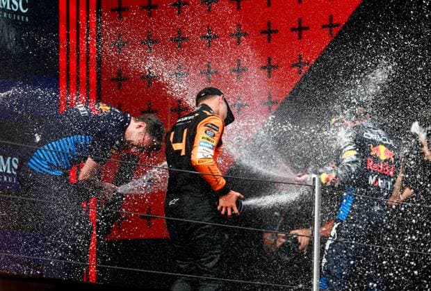 4 Lando Norris GBR, McLaren Formula 1 Team , F1 Grand Prix of Emilia Romagna at Autodromo Internazionale Enzo e Dino Ferrari on May 19, 2024 in Imola, Italy Photo by HOCH ZWEI Imola Italy