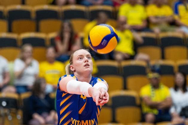 240519 Hedda Broberg of Sweden during the European Golden League between Sweden and Belgium on May 19, 2024 in Lund Photo Avdo Bilkanovic BILDBYRAN COP 115 AB0272 volleyball volleyball european golden league sverige belgium sweden dam bbeng  Copyright: AVDOxBILKANOVIC BB240519AB105