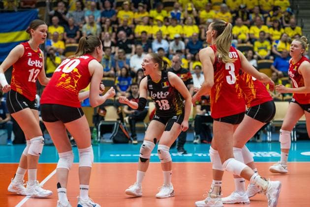 Volleyball, Women, European Golden League, Sweden - Belgium