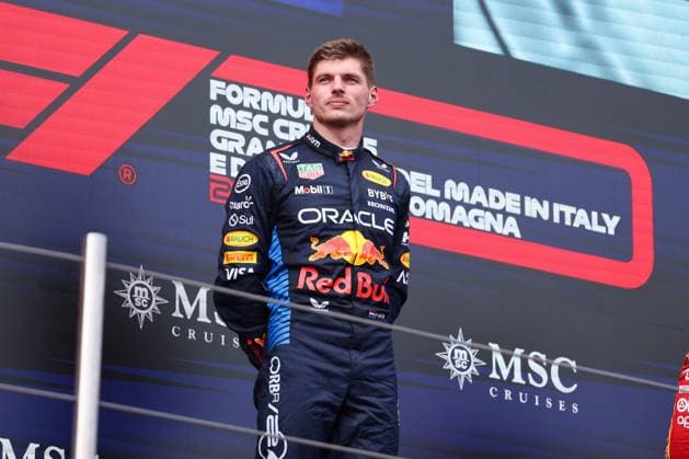 1 Max Verstappen Oracle Red Bull Racing, 01 , Race, Podium, ITA, Formula 1 World Championship, Grand Prix Emilia Romagna Imola, Autodromo Enzo e Dino Ferrari, Media Day, 19 05 2024 ITA, Formula 1 World Championship, Grand Prix Emilia Romagna Imola, Autodromo Enzo e Dino Ferrari, Media Day, 19 05 2024 Imola Copyright: xEibner-Pressefoto AnnikaxGrafx EP_AGF