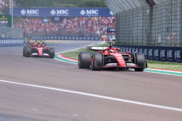 16 Charles Leclerc Scuderia Ferrari HP, 16 , Race, ITA, Formula 1 World Championship, Grand Prix Emilia Romagna Imola, Autodromo Enzo e Dino Ferrari, Media Day, 19 05 2024 ITA, Formula 1 World Championship, Grand Prix Emilia Romagna Imola, Autodromo Enzo e Dino Ferrari, Media Day, 19 05 2024 Imola Copyright: xEibner-Pressefoto AnnikaxGrafx EP_AGF