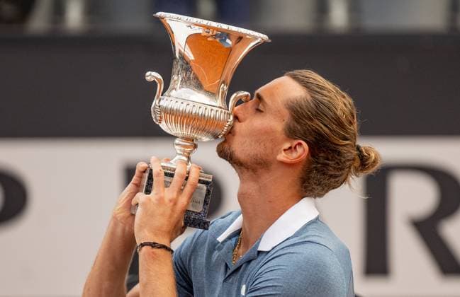 2024 Rome Alexander Zverev GER