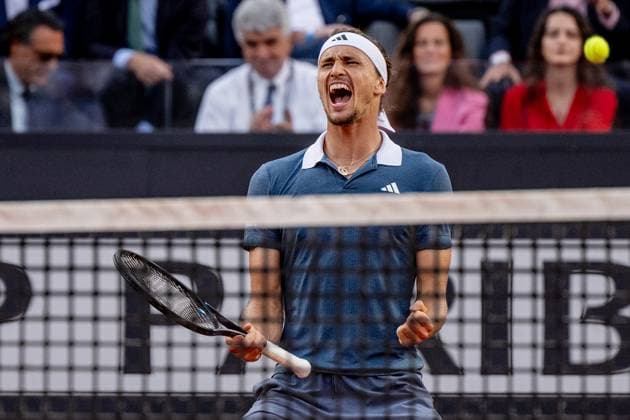 2024 Rome Alexander Zverev GER