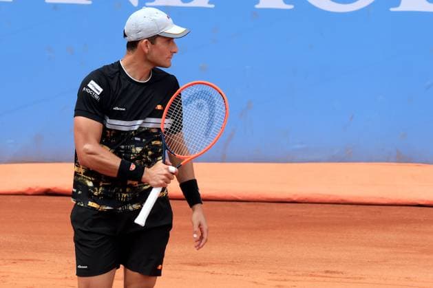 Turin, Italy: Francesco Passaro (Italy) during the final match againts Lorenzo Musetti (Italy) during 2024 Piemonte Open Intesa San Paolo, International Tennis match in Turin, Italy, May 19 2024 International Tennis match - 2024 Piemonte Open Intesa San Paolo  - ZUMAp169 20240519_zsa_p169_1932 Copyright: xClaudioxBenedetto IPAxSportx