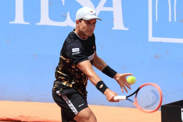 International Tennis match - 2024 Piemonte Open Intesa San Paolo Francesco Passaro (Italy) during the final match againts Lorenzo Musetti (Italy) during 2024 Piemonte Open Intesa San Paolo, International Tennis match in Turin, Italy, May 19 2024 Turin Italy  Copyright: xIPAxSport ABACAx