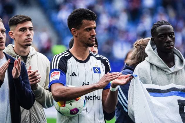 Robert Glatzel Hamburger SV, 09 GER, Hamburger SV vs 1 FC Nuernberg, Football, 2 Bundesliga, Matchday 34, Season 2023 2024, 19 05 2024 DFL REGULATIONS PROHIBIT ANY USE OF PHOTOGRAPHS AS IMAGE SEQUENCES AND OR QUASI VIDEO GER, Hamburger SV vs 1 FC Nuernberg, Football, 2 Bundesliga, Matchday 34, Season 2023 2024, 19 05 2024 Hamburg Copyright: xEibner-Pressefoto MarcelxvonxFehrnx EP_MFN