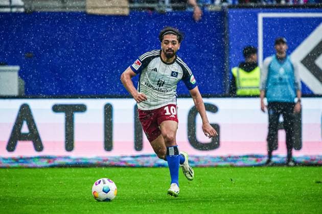 Immanuel Pherai Hamburger SV, 10 GER, Hamburger SV vs 1 FC Nuernberg, Football, 2 Bundesliga, Matchday 34, Season 2023 2024, 19 05 2024 DFL REGULATIONS PROHIBIT ANY USE OF PHOTOGRAPHS AS IMAGE SEQUENCES AND OR QUASI VIDEO GER, Hamburger SV vs 1 FC Nuernberg, Football, 2 Bundesliga, Matchday 34, Season 2023 2024, 19 05 2024 Hamburg Copyright: xEibner-Pressefoto MarcelxvonxFehrnx EP_MFN