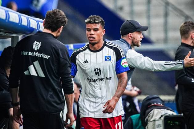 Ransford Yeboah Koenigsdoerffer Hamburger SV, 11 GER, Hamburger SV vs 1 FC Nuernberg, Football, 2 Bundesliga, Matchday 34, Season 2023 2024, 19 05 2024 DFL REGULATIONS PROHIBIT ANY USE OF PHOTOGRAPHS AS IMAGE SEQUENCES AND OR QUASI VIDEO GER, Hamburger SV vs 1 FC Nuernberg, Football, 2 Bundesliga, Matchday 34, Season 2023 2024, 19 05 2024 Hamburg Copyright: xEibner-Pressefoto MarcelxvonxFehrnx EP_MFN