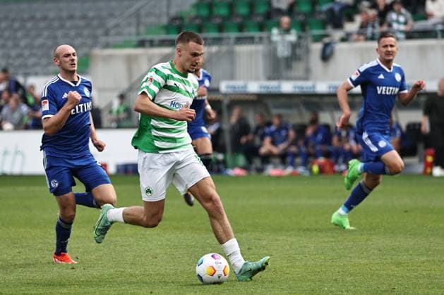 Tim Lemperle, Fürth, in the second round match of the 2023 2024 season between SpVgg Greuther Fürth and FC Schalke 04 2 0 in Fürth 19 05 2024
