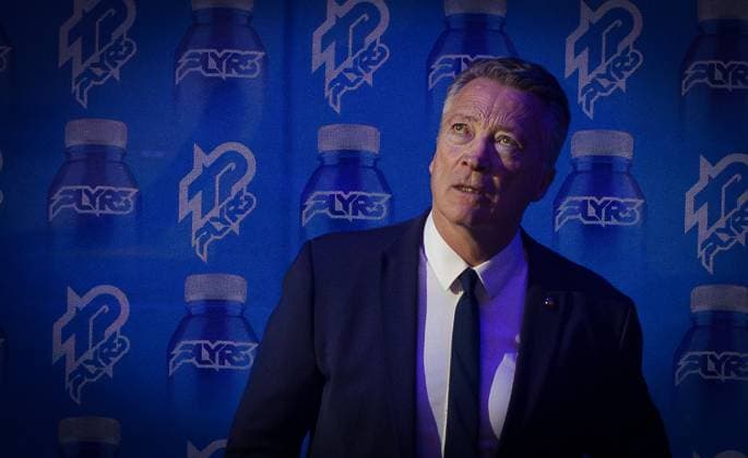 Harold Kreis DEB National coach of Germany, headcoach, team manager, Bundestrainer, in the preliminary round match GERMANY - POLAND 4-2 of the IIHF Ice hockey, Eishockey World Championship, WM, Weltmeisterschaft Group B in Ostrava, Czechia, May 18, 2024, Season 2023 2024