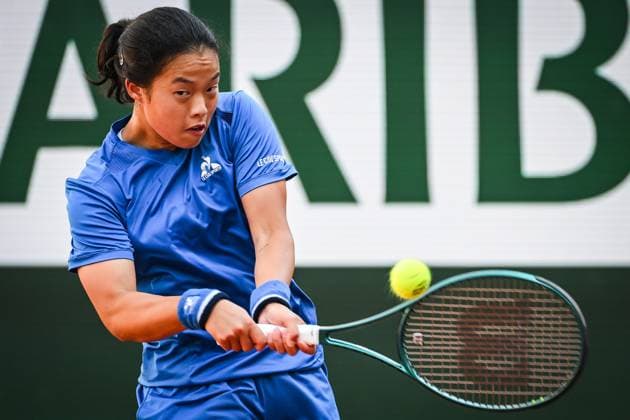 May 20, 2024, Paris, France, France: Jenny LIM of France during first qualifying day of Roland-Garros 2024, French Open 2024, Grand Slam tennis tournament at Roland-Garros Stadium on May 20, 2024 in Paris, France. Paris France - ZUMAm308 20240520_zsp_m308_004 Copyright: xMatthieuxMirvillex
