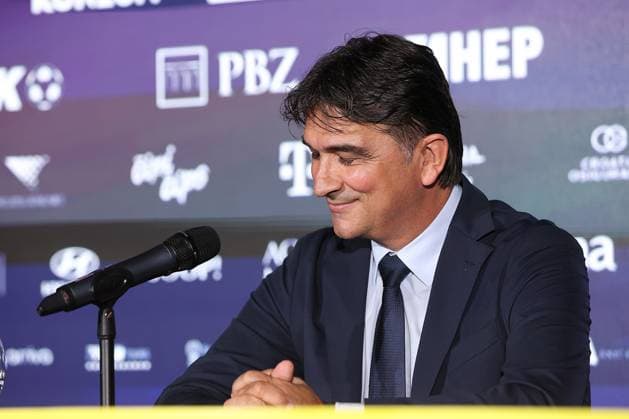 Croatian coach Zlatko Dalic presents the preliminary squad for European Championship, EM, Europameisterschaft Croatia head coach Zlatko Dalic presents the preliminary Euro squad on a press conference, PK, Pressekonferenz in Zagreb, Croatia, on May 20, 2024. GoranxStanzl PIXSELL