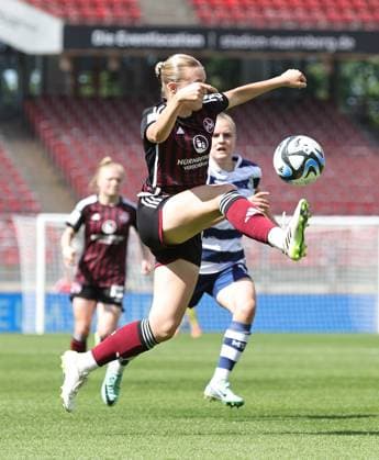 20 05 2024 Soccer Season 2023 2024 1 Women Soccer Bundesliga 22 Matchday 1 FC Nuremberg FCN Club MSV Duisburg Zebras Sportfoto Zink DaMa xdaxmax Amelie Thöle Thoele 12, 1 FC Nuremberg FCN