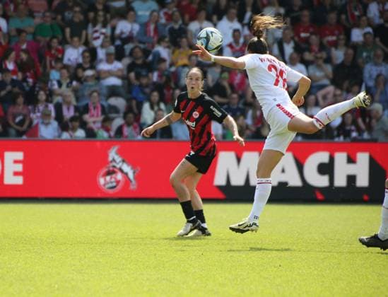 20 05 2024, xgrfx, Fußball 1 Bundesliga Damen, 1 FC Köln Frauen Eintracht Frankfurt emspor, v l Tor, Geraldine Reuteler Eintracht Frankfurt DFL DFB REGULATIONS PROHIBIT ANY USE OF PHOTOGRAPHS as IMAGE SEQUENCES and or QUASI VIDEO Köln