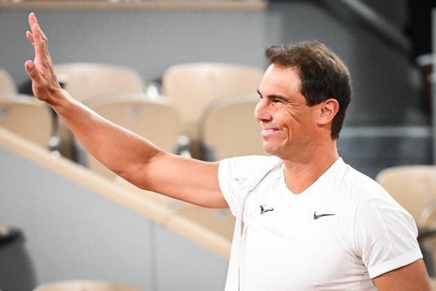 May 20, 2024, Paris, France, France: Rafael NADAL of Spain during a training session of Roland-Garros 2024, French Open 2024, Grand Slam tennis tournament at Roland-Garros Stadium on May 20, 2024 in Paris, France. Paris France - ZUMAm308 20240520_zsp_m308_032 Copyright: xMatthieuxMirvillex