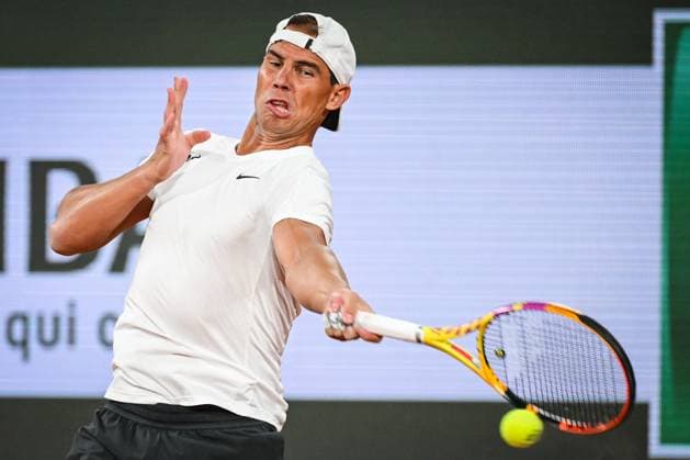 May 20, 2024, Paris, France, France: Rafael NADAL of Spain during a training session of Roland-Garros 2024, French Open 2024, Grand Slam tennis tournament at Roland-Garros Stadium on May 20, 2024 in Paris, France. Paris France - ZUMAm308 20240520_zsp_m308_036 Copyright: xMatthieuxMirvillex