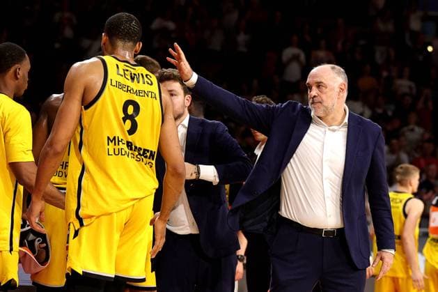 Pablo Laso Bayern Basketball, Head Coach after match GER, FC Bayern Basketball vs MHP Riesen Ludwigsburg, Basketball, 1 Bundesliga, Season 2023 2024, Quarterfinal Match 2, 20 05 2024, GER, FC Bayern Basketball vs MHP Riesen Ludwigsburg, Basketball, 1 Bundesliga, Season 2023 2024, Quarterfinal Match 2, 20 05 2024, Munich Copyright: xEibner-Pressefoto MarcelxEngelbrechtx EP_MET