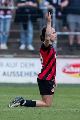 GOOGLE PIXEL Frauen Bundesliga 1 FC Köln Eintracht Frankfurt, 20 05 2024 Geraldine Reuteler Eintracht Frankfurt, 14 GOOGLE PIXEL Frauen Bundesliga, 1 FC Köln Eintracht Frankfurt, 22 Spieltag, am 20 05 2024, Franz Kremer Stadion, Köln DFL regulations prohibit any use of photographs as image sequences and or quasi video Copyright: xBEAUTIFULxSPORTS Meuselx