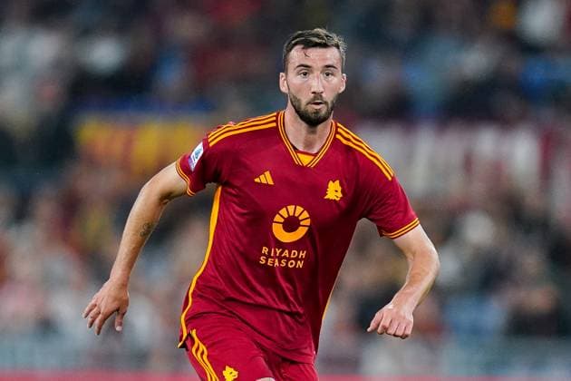 AS Roma v Genoa CFC - Serie A TIM Bryan Cristante of AS Roma during the Serie A TIM match between AS Roma and Genoa CFC at Stadio Olimpico on May 19, 2024 in Rome, Italy. Rome Stadio Olimpico Lazio Italy Copyright: xGiuseppexMaffiax SerieA_Roma-Genoa_190524_LIA9574