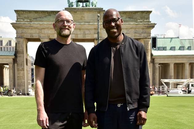 Moritz van Dülmen, Managing Director of Kulturprojekte Berlin, PK Presentation of the Fan Zone Berlin, Senator for Culture Joe Chialo and PK Ð what awaits visitors to UEFA EURO 2024 in the capital in Berlin 21 05 2024 PK on UEFA EURO 2024 in Berlin Photopress Mueller