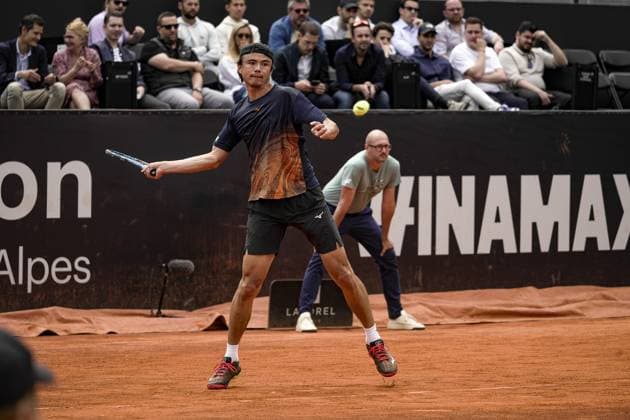 Tennis, ATP tournament in Lyon