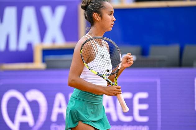 Tennis - Internationaux de Strasbourg - Leyah Fernandez - Canada TENNIS - Internationaux de Strasbourg - 21 05 2024 ChrysleneCaillaud Panoramic 