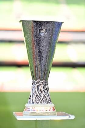 21 05 2024, xjrdrx, Football UEFA Europa League Final 2024, Bayer 04 Leverkusen Press Conference Training emspor, v l Der Pokal Europapokal Euro League Symbolbild DFL DFB REGULATIONS PROHIBIT ANY USE OF PHOTOGRAPHS as IMAGE SEQUENCES and or QUASI VIDEO Dublin