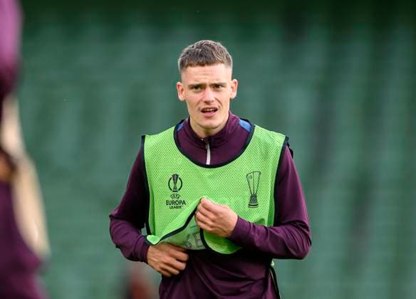 Florian WIRTZ LEV Final training Bayer 04 Leverkusen LEV before the Football Europa League Final 2024, Atalanta Bergamo AB Bayer 04 Leverkusen LEV , on 21 05 2024 in Dublin Ireland UEFA regulations prohibit any use of photographs as image sequences and or quasi video Â