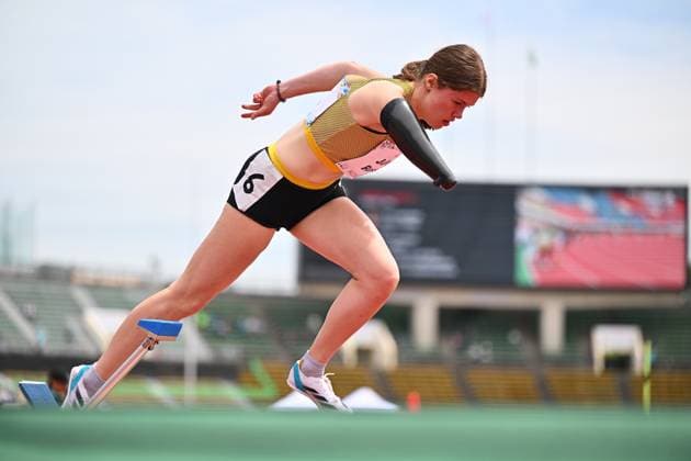 Bilder des Jahres 2024, Sport 05 Mai Sport Themen der Woche KW21 Sport Bilder des Tages Kobe 2024 Para Athletics World Championships - Day 6 KOBE, JAPAN - May 22: Jule Ross of Germany during 400m final in class F47 at the Kobe 2024 Para Athletics World Championships at Kobe Universiade Memorial Stadium on May 22, 2024 in Kobe, Japan. (Photo by Marcus Hartmann Beautiful Sports) *** Kobe 2024 Para Athletics World Championships Day 6 KOBE, JAPAN May 22 Jule Ross of Germany during 400m final in class F47 at the Kobe 2024 Para Athletics World Championships at Kobe Universiade Memorial Stadium on May 22, 2024 in Kobe, Japan Photo by Marcus Hartmann Beautiful Sports Copyright: xBEAUTIFULxSPORTS MarcusxHartmannx