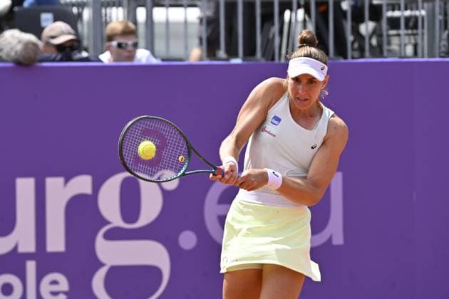 Tennis - Internationaux de Strasbourg - Beatriz Haddad Maia - Bresil TENNIS - Internationaux de Strasbourg - 22 05 2024 ChrysleneCaillaud Panoramic 